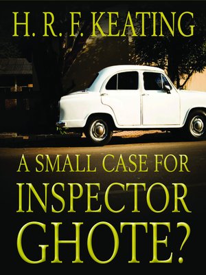 A Small Case for Inspector Ghote? - Audiobook